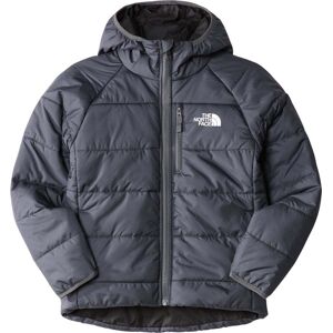 North Face Girls Reversible Perrito Insulated Jacket S/L / Grey / S  - Size: Small