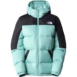 North Face Womens Diablo Down Hoodie / Green/Blk / M  - Size: Medium