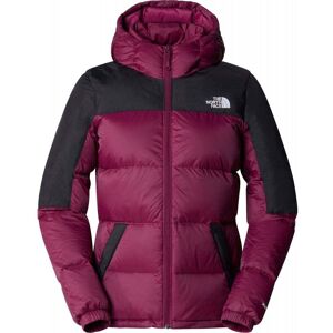 North Face Womens Diablo Down Hoodie / Boysenberry/ Black / M  - Size: Medium