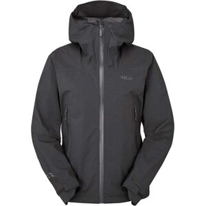 Rab Womens Downpour Light Jacket / Anthracite / 10  - Size: 10