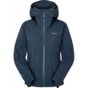 Rab Womens Downpour Light Jacket / Tempest Blue / 10  - Size: 10