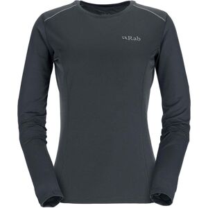 Rab Womens Force LS Tee / Beluga / 10  - Size: 10