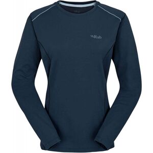 Rab Womens Force LS Tee / Tempest Blue / 14  - Size: 14