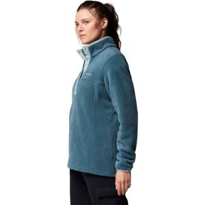 Columbia Womens Benton Springs 1/2 Snap Pullover II / Everblue/Crushed - Size: Small Columbia Womens Benton Springs 1/2 Snap Pullover II / Everblue/Crushed - Size: Small