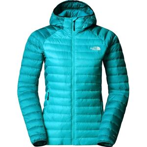 North Face Womens Bettaforca LT Down Hooded Jacket / Galactic Blue/Dee - Size: Large North Face Womens Bettaforca LT Down Hooded Jacket / Galactic Blue/Dee - Size: Large