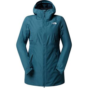 North Face Womens Hikesteller Insulated Parka / Space/Deep Cypress / L - Size: Large North Face Womens Hikesteller Insulated Parka / Space/Deep Cypress / L - Size: Large