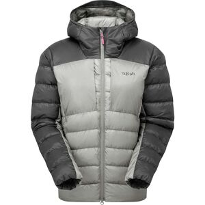 Rab Womens Cirrus Ultra Hoody / Graphene/Light Zinc / 10 - Size: 10 Rab Womens Cirrus Ultra Hoody / Graphene/Light Zinc / 10 - Size: 10