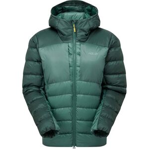 Rab Womens Cirrus Ultra Hoody / Green Slate/Eucalyptus / 10 - Size: 10 Rab Womens Cirrus Ultra Hoody / Green Slate/Eucalyptus / 10 - Size: 10