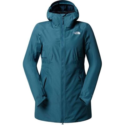 North Face Womens Hikesteller Insulated Parka / Space/Deep Cypress / S - Size: Small North Face Womens Hikesteller Insulated Parka / Space/Deep Cypress / S - Size: Small