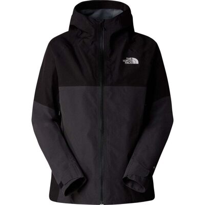 North Face Womens Jazzi 3L GTX Jacket - Waterproof Shell - Gray/Black - M North Face Womens Jazzi 3L GTX Jacket - Waterproof Shell - Gray/Black - M