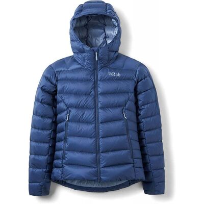 Rab Womens Electron Pro Hoody / Tempest Blue / 12 - Size: 12 Rab Womens Electron Pro Hoody / Tempest Blue / 12 - Size: 12