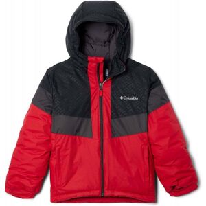 Columbia Boys Lightning Lift II Jacket / Mountain Red, Black Bolted Mt  - Size: Large