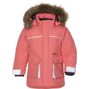 Didriksons Kure Kids Parka 5 / Peach / 100  - Size: 100