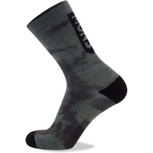 Mons Royale Atlas Crew Sock - Digital / Sage / S  - Size: Small