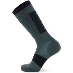 Mons Royale Atlas Merino Snow Sock / Burnt Sage / S  - Size: Small