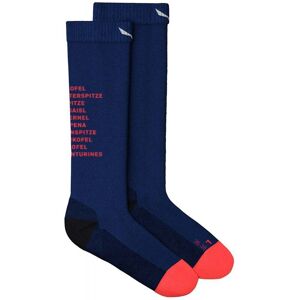 Salewa Ortles Dolomites Crew Sock Womens / Electric Blue / 36-38  - Size: 36-38