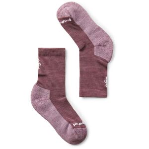 Smartwool Kids Hike Light Cushion Crew Socks / Purple / S  - Size: Small