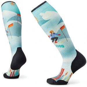 Smartwool Womens Ski Targeted Cushion Snow Bunny Print OTC Socks / Cap  - Size: Large