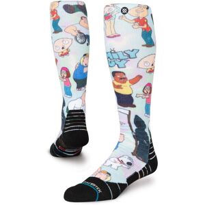 Stance Family Values Snow Over The Calf Sock / Multicolour / M - Size: Medium Stance Family Values Snow Over The Calf Sock / Multicolour / M - Size: Medium