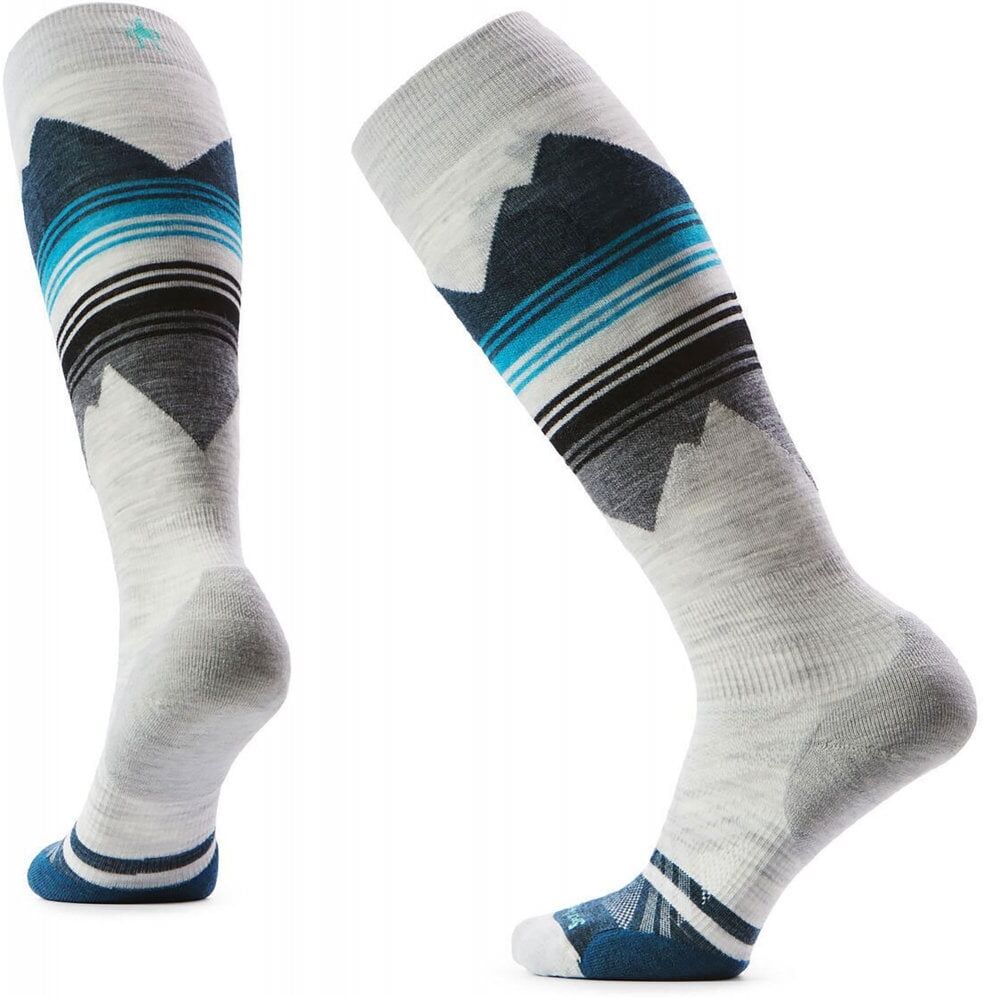 Smartwool Womens Ski Targeted Cushion Pattern OTC Socks / Ash / S - Size: Small