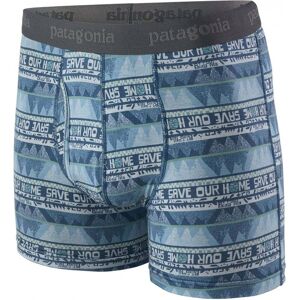 Patagonia Essential Boxer Briefs - 3 / Home: Dolomite Blue / M  - Size: Medium