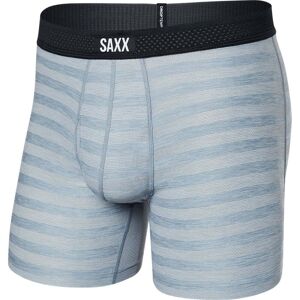 Saxx Hot Shot Boxer Brief / Mid Grey Heather / L  - Size: Large