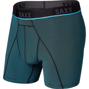 Saxx Kinetic Hd Boxer Brief / Blue Stripe / M  - Size: Medium