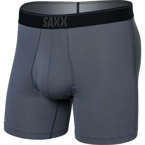 Saxx Quest Quick Dry Mesh Boxer Brief Fly / Turbulence / L  - Size: Large