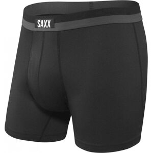 Saxx Sport Mesh Boxer Brief / Black / L  - Size: Large