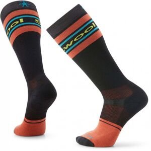 Smartwool Snowboard Targeted Cushion Logo Over The Calf Socks / Black  - Size: Extra Large
