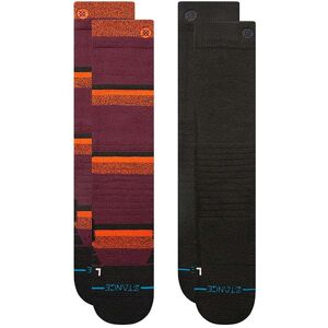 Stance Nightride Mid Poly Snow 2 Pack / Black / M - Size: Medium Stance Nightride Mid Poly Snow 2 Pack / Black / M - Size: Medium