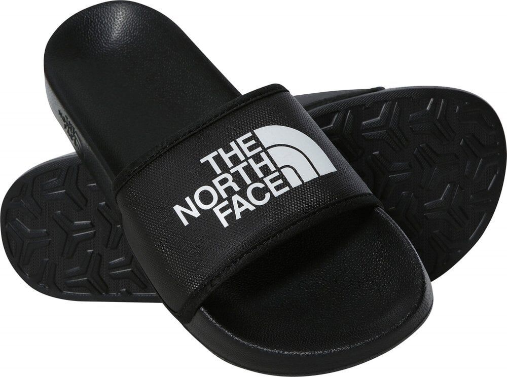 North Face Womens Base Camp Slide III / Black/ White / 6 - Size: 6