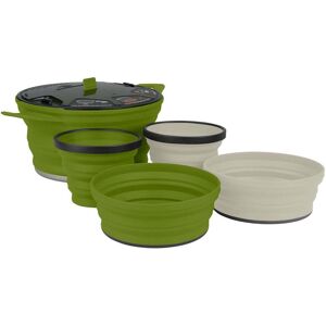 Sea to Summit X-Set:31 5pc Pot+2 Bowl +2 Mug / Olive / One  - Size: ONE