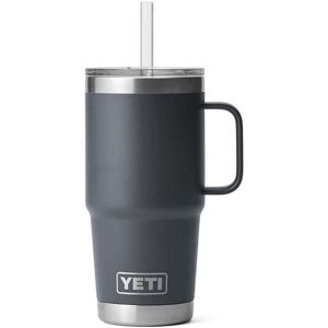 Yeti Rambler 25 Oz Straw Mug / Charcoal / ONE  - Size: ONE