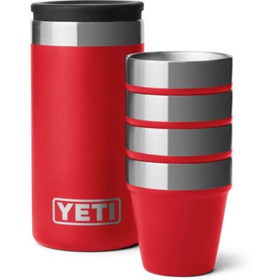 Yeti Rambler Shot Glasses / Rescue Red / ONE - Size: ONE Yeti Rambler Shot Glasses / Rescue Red / ONE - Size: ONE