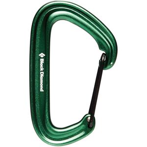 Black Diamond Litewire Karabiner / Green / One  - Size: ONE