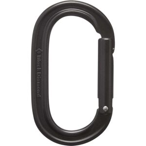 Black Diamond Oval Keylock Carabiner / Black / One  - Size: ONE