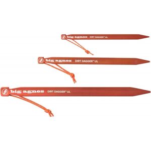 Big Agnes Dirt Dagger UL 6.75" Tent Stakes / Orange / Pk 6  - Size: PK6