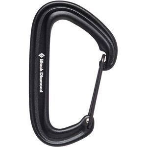 Black Diamond Litewire Karabiner / Black / One  - Size: ONE