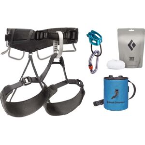 Black Diamond Mens Momentum 4S Harness Package / Anthracite / L/XL  - Size: Large