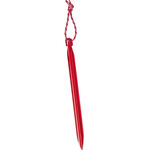 MSR Groundhog Tent Stake (Single) / Red / One  - Size: ONE