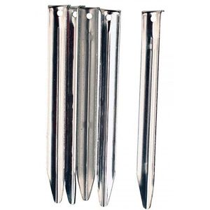 Vango Steel V Peg Standard / Silver / Pk 5  - Size: P5
