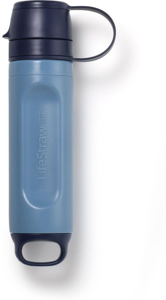 LifeStraw Peak Series SOLO Personal Water Filter / Mountain Blue / ON - Size: ONE