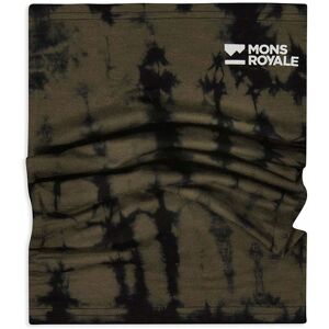 Mons Royale Daily Dose Merino Flex 200 Neckwarmer / Olive Tie Dye / OS  - Size: One Size