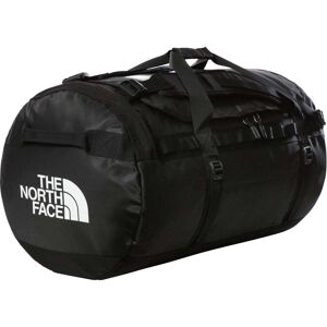 North Face Base Camp Duffel L /  Black/ White / Large  - Size: Large