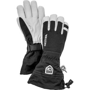 Hestra Army Leather Heli Ski Glove / Black / 9  - Size: 9