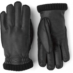 Hestra Deerskin Primaloft Rib / Black / 8  - Size: 8