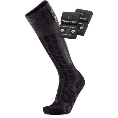 Therm-ic Ultra Warm Comfort S.E.T Ski Socks - Black/Grey - 45-47 Therm-ic Ultra Warm Comfort S.E.T Ski Socks - Black/Grey - 45-47