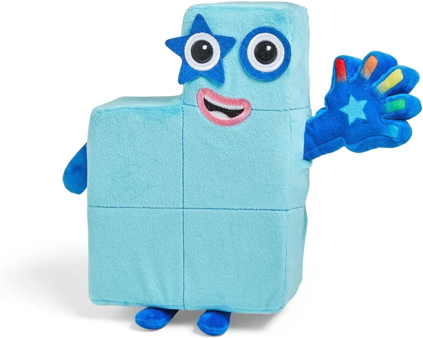 Learning Resources Sing-Along Numberblock Five Plush Interactive Toy, Counting Toy - Age 3+ Learning Resources