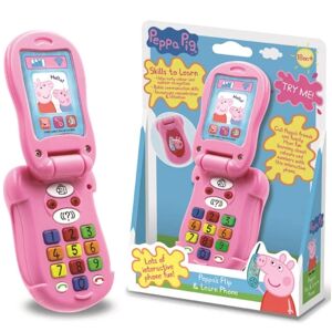 Peppa Pig Flip & Learn Phone - 18 Months+ - Educational Toy TRENDS UK LTD